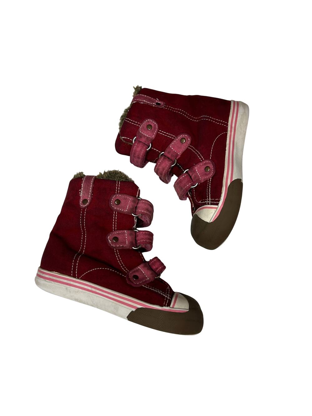 Morgan & Milo Pink Suede High Top Boot 9